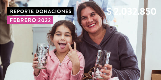 Reporte de Donaciones Febrero 2022