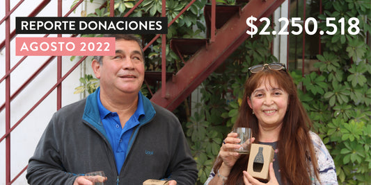 Reporte de Donaciones Agosto 2022