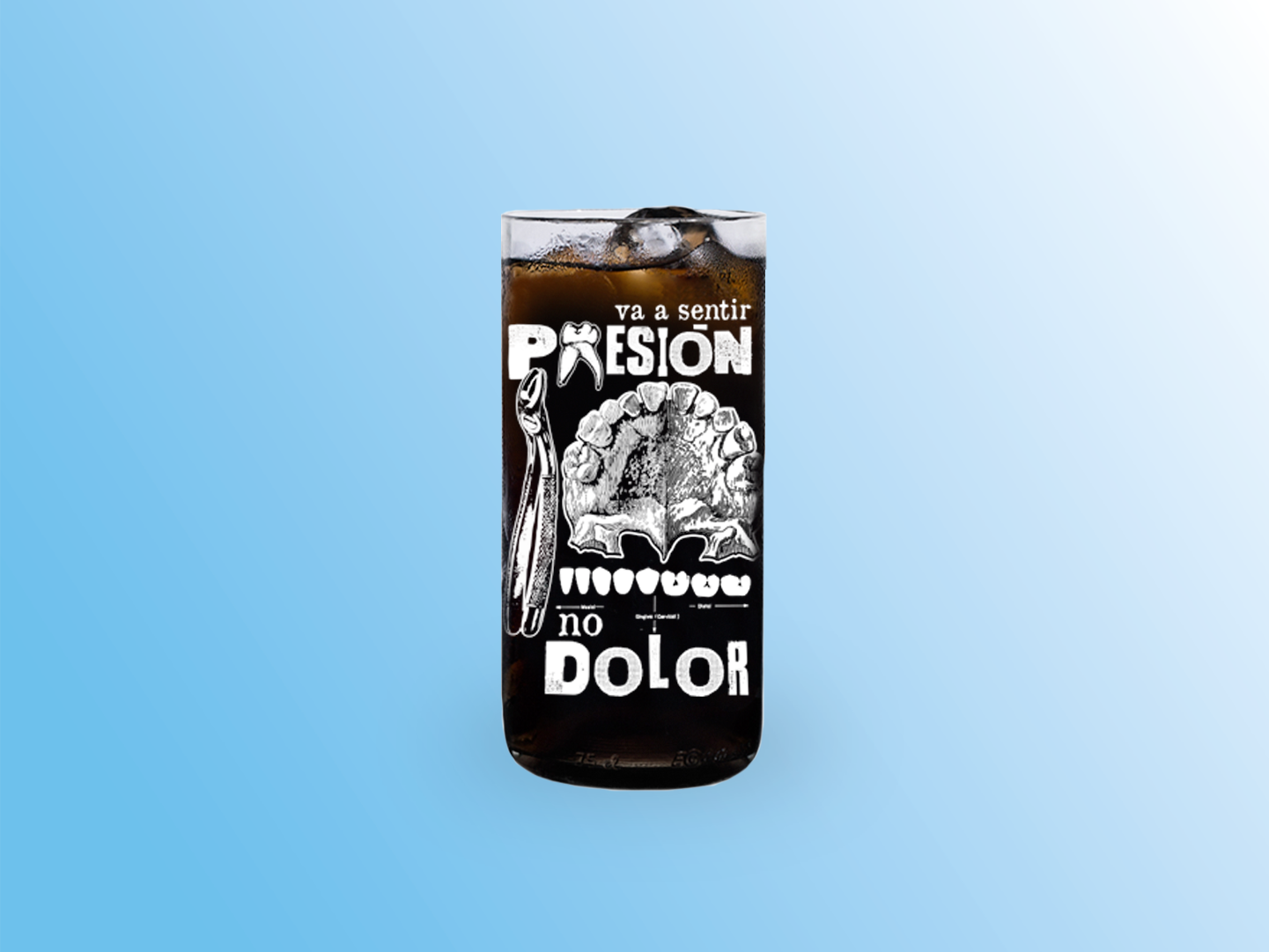 Vaso Presión Dentistas Color Transparente 500 ml