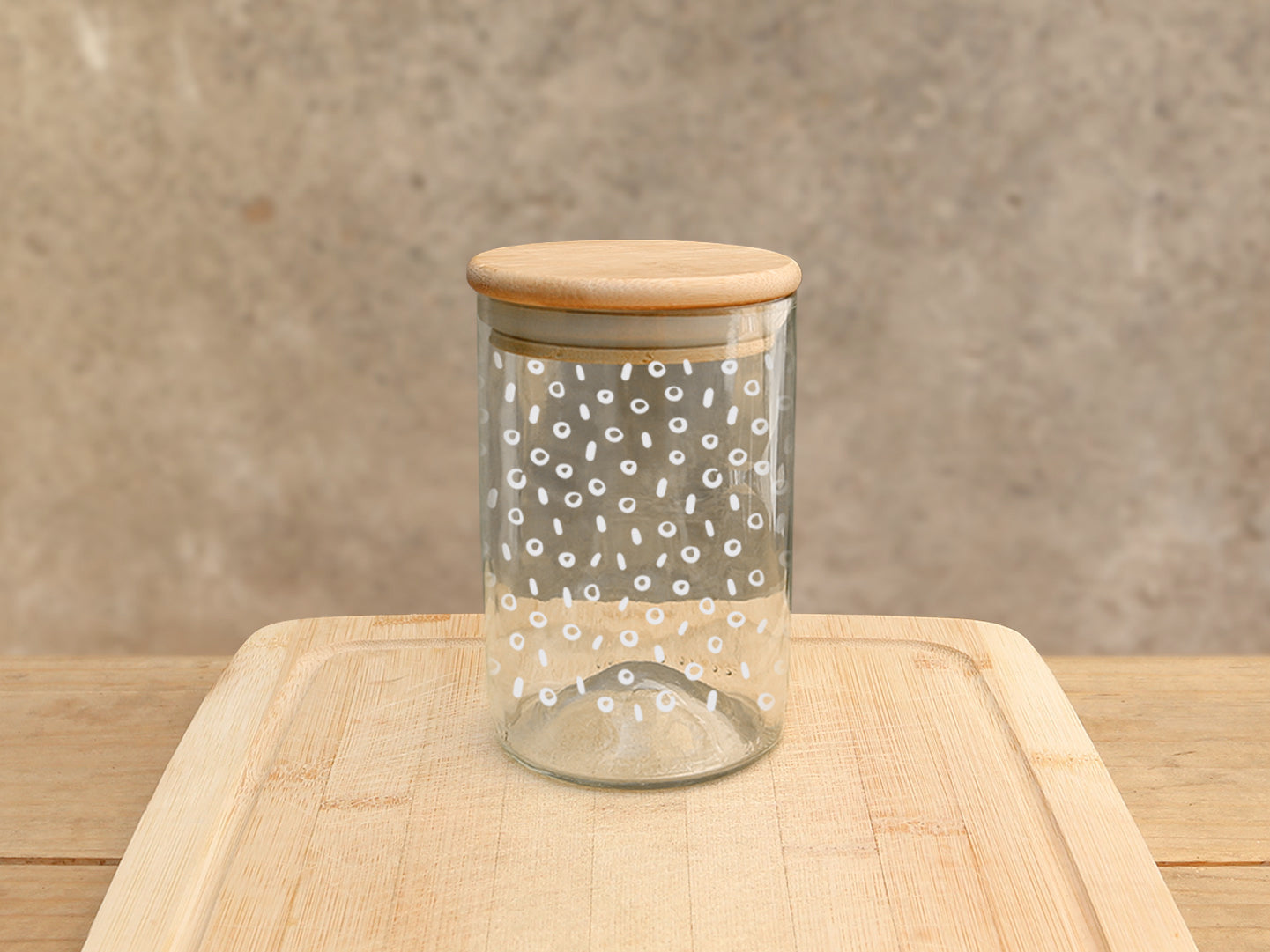 Frasco unitario diseño fideo/arroz trans. 300 ml