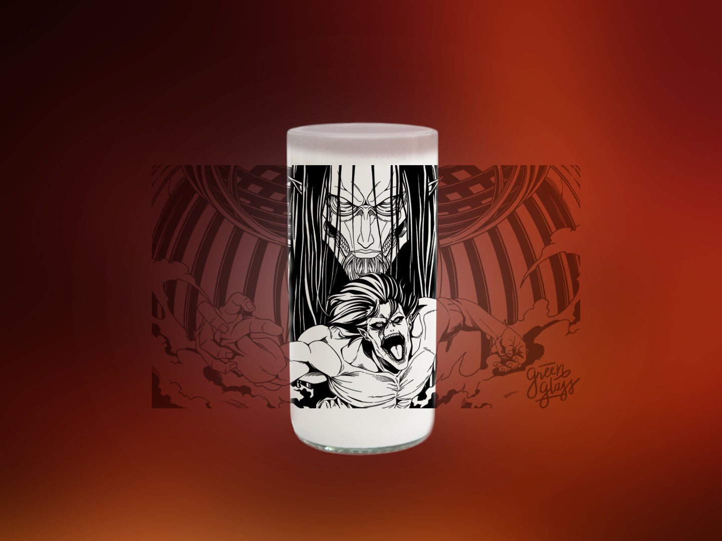 Titanes - Juego de 6 Vasos