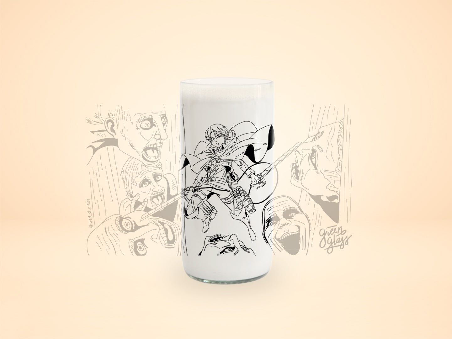 Legión Glass - Juego de 6 Vasos - 500 ml