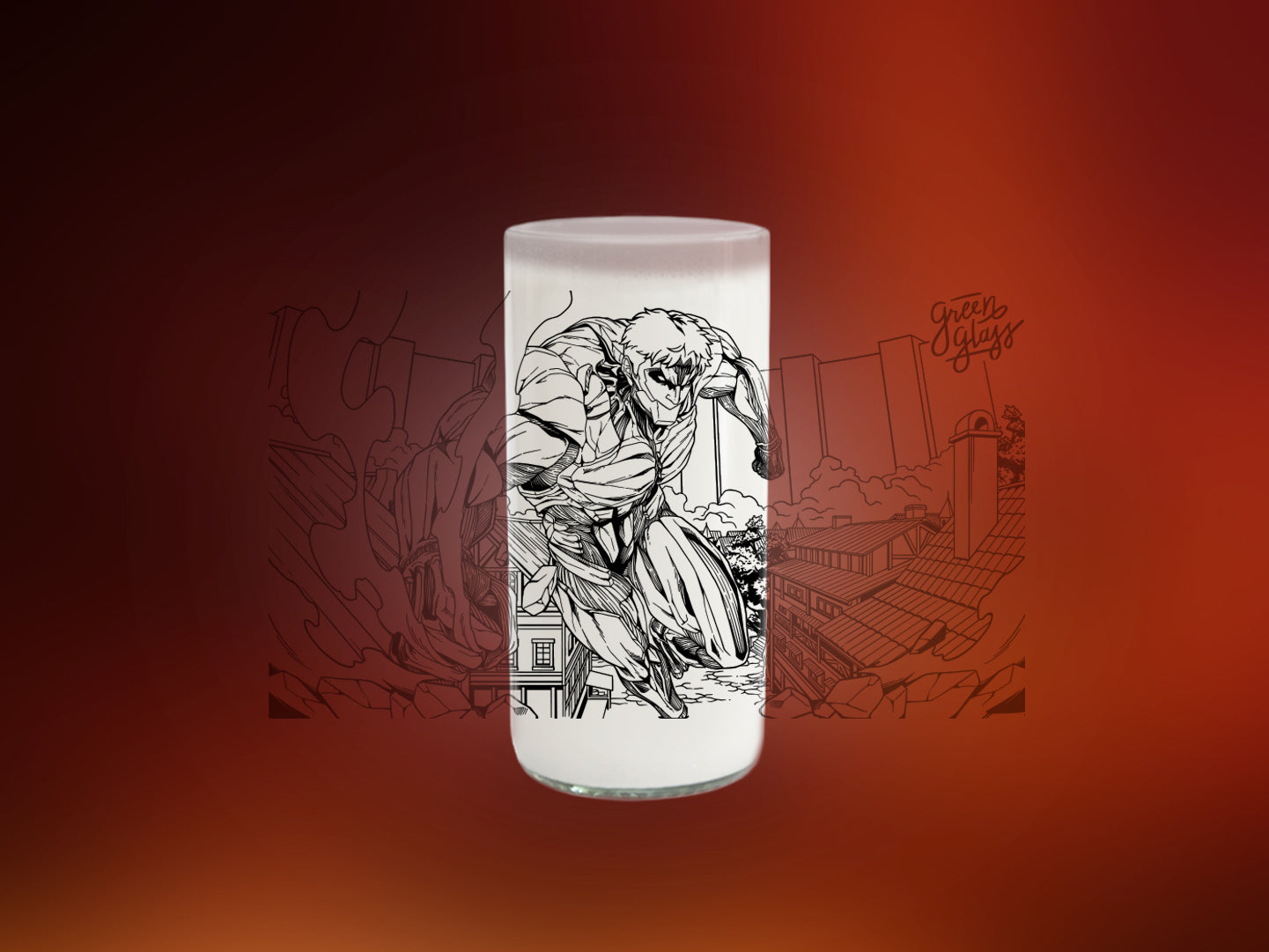 Titanes - Juego de 6 Vasos - 500 ml
