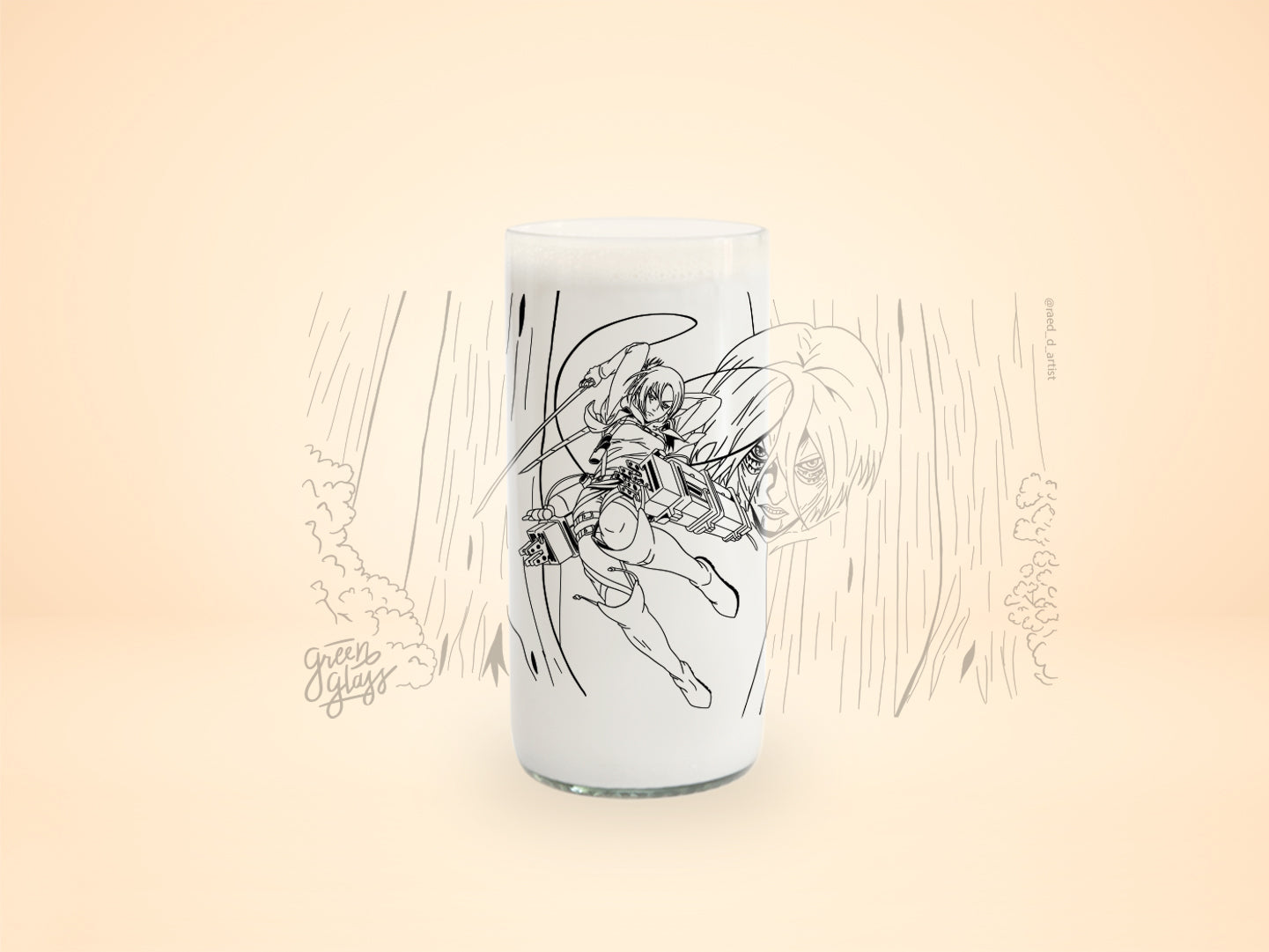 Legión Glass - Juego de 6 Vasos - 500 ml