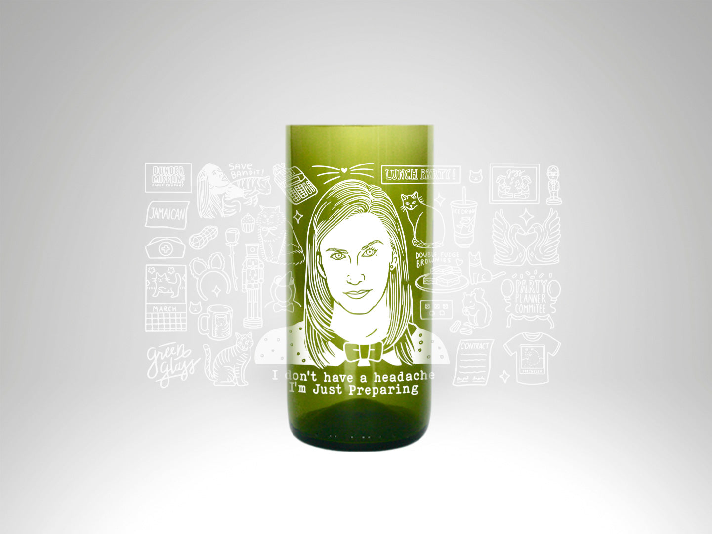 La Ofis - Juego de 6 vasos - 500 ml