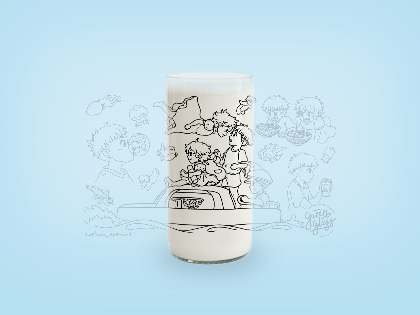 Vaso Película Ponyo Color Transparente 500ml