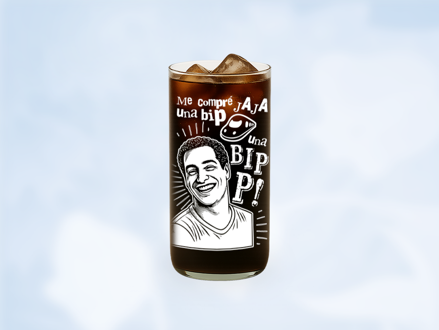 Vaso BIP Que Hablan Color Transparente 500 ml