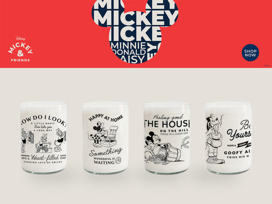Mickey y Amigos: Cuida El Planeta - Juego de 4 Vasos - 330 ml