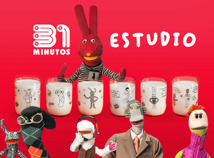 Botellines que no terminaron en la basura y llevan la icónica serie de 31 minutos, además de haber financiado más de $50.000.000 para terapias a niños con cáncer.