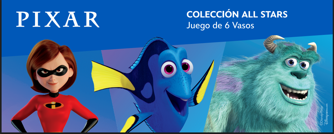 Stikers Disney Pixas: All Stars