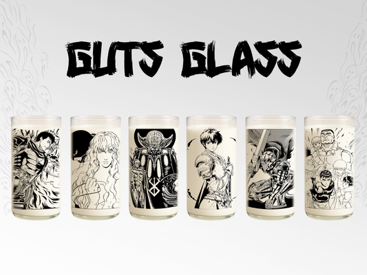 Guts Glass - Juego de 6 Vasos - 500 ml