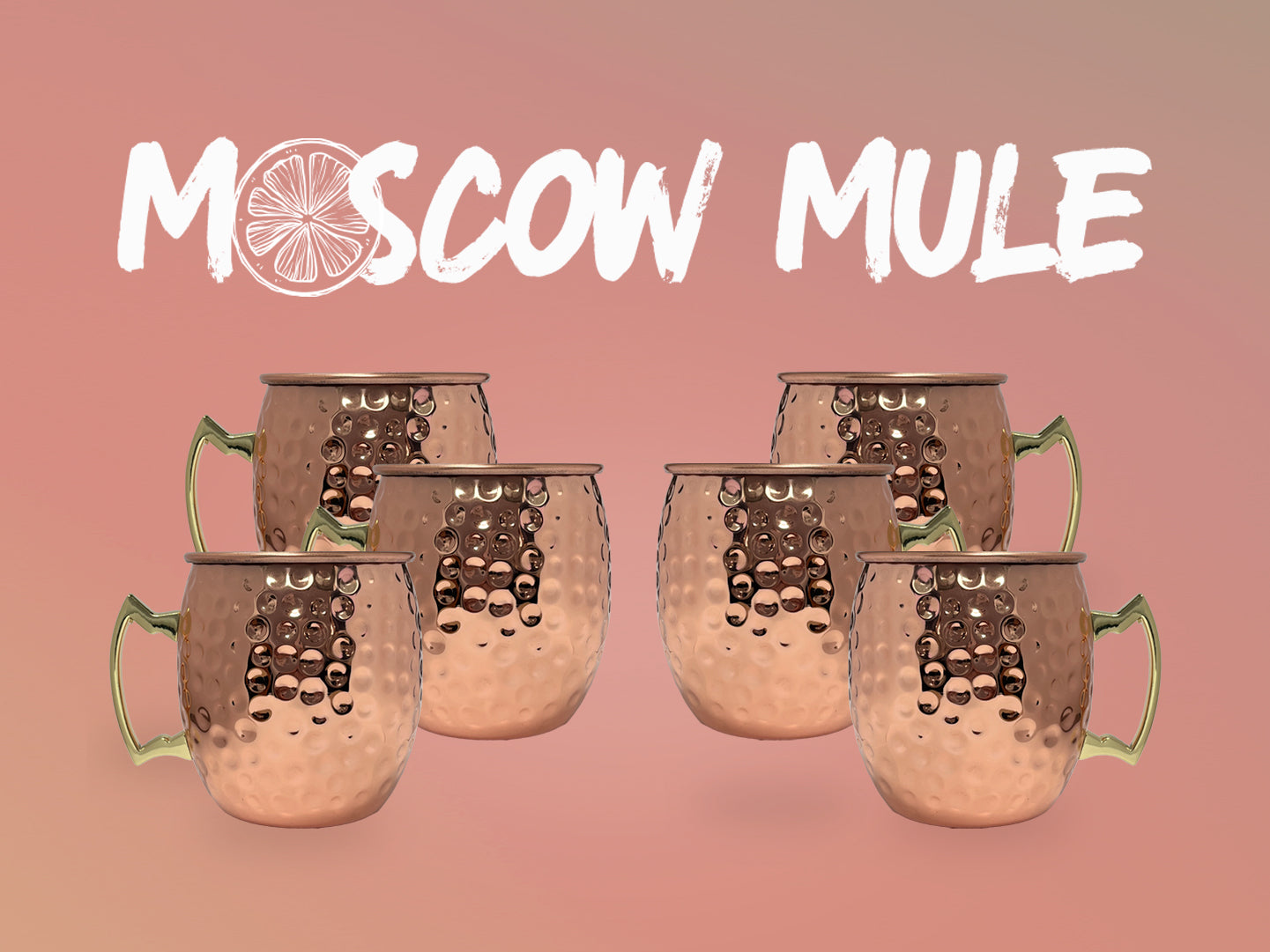 Moscow Mule - Juego de 6 Vasos
