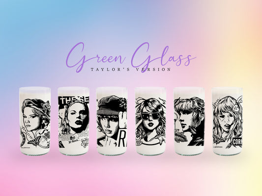 Green Glass (Taylor's Version) - Juego de 6 Vasos - 500 ml