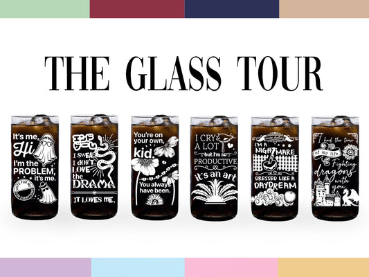 The Glass Tour - Juego de 6 Vasos de 500 ml
