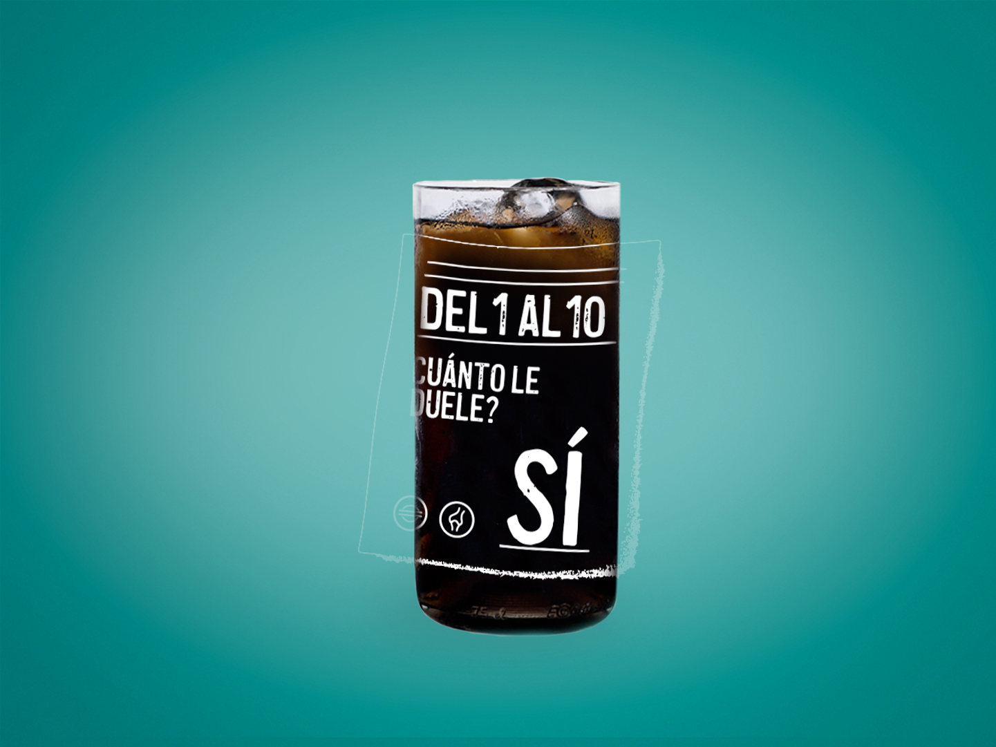 Vaso 1 al 10 Kinesiólogos Color Transparente 500 ml