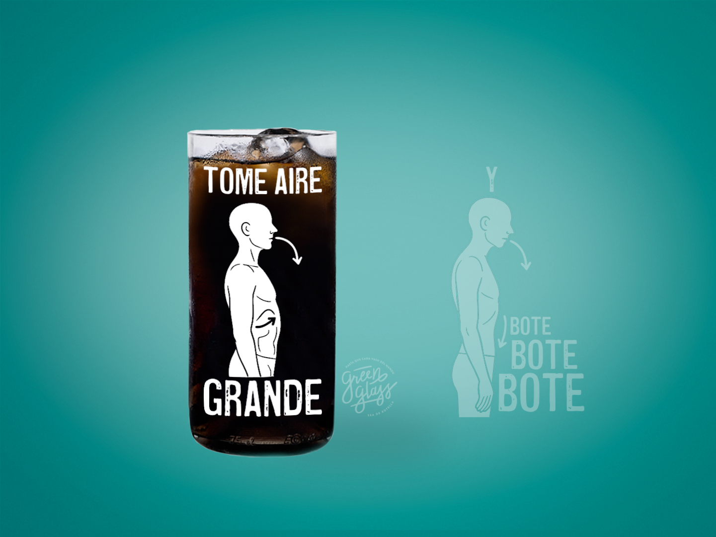 Vaso Bote bote bote Kinesiólogos Color Transparente 500 ml