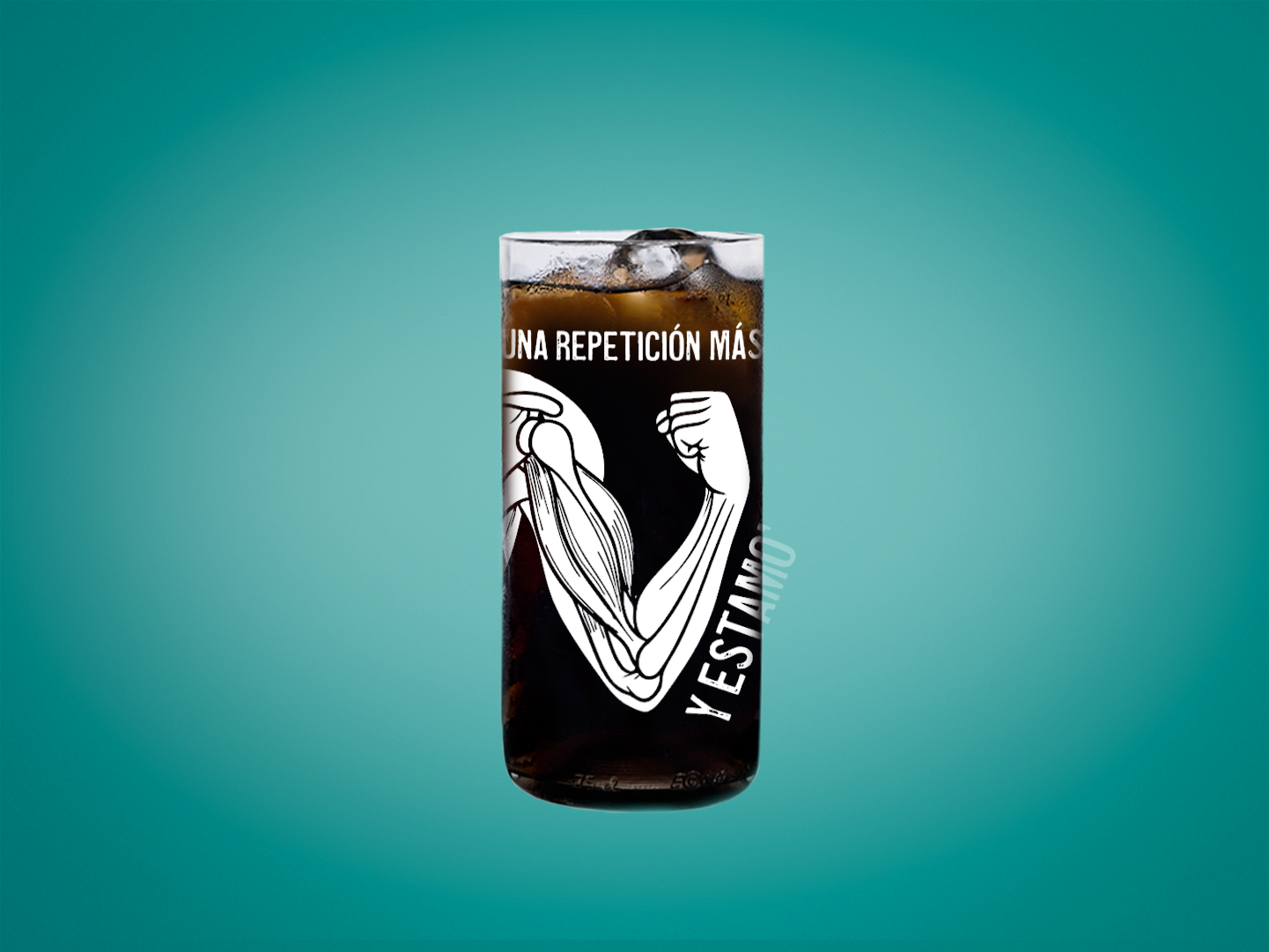 Vaso Estamo' Kinesiólogos Color Transparente 500 ml