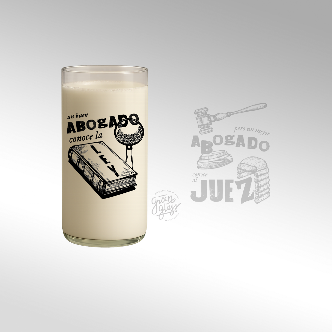 Abogados - Juego de 6 Vasos - 500 ml