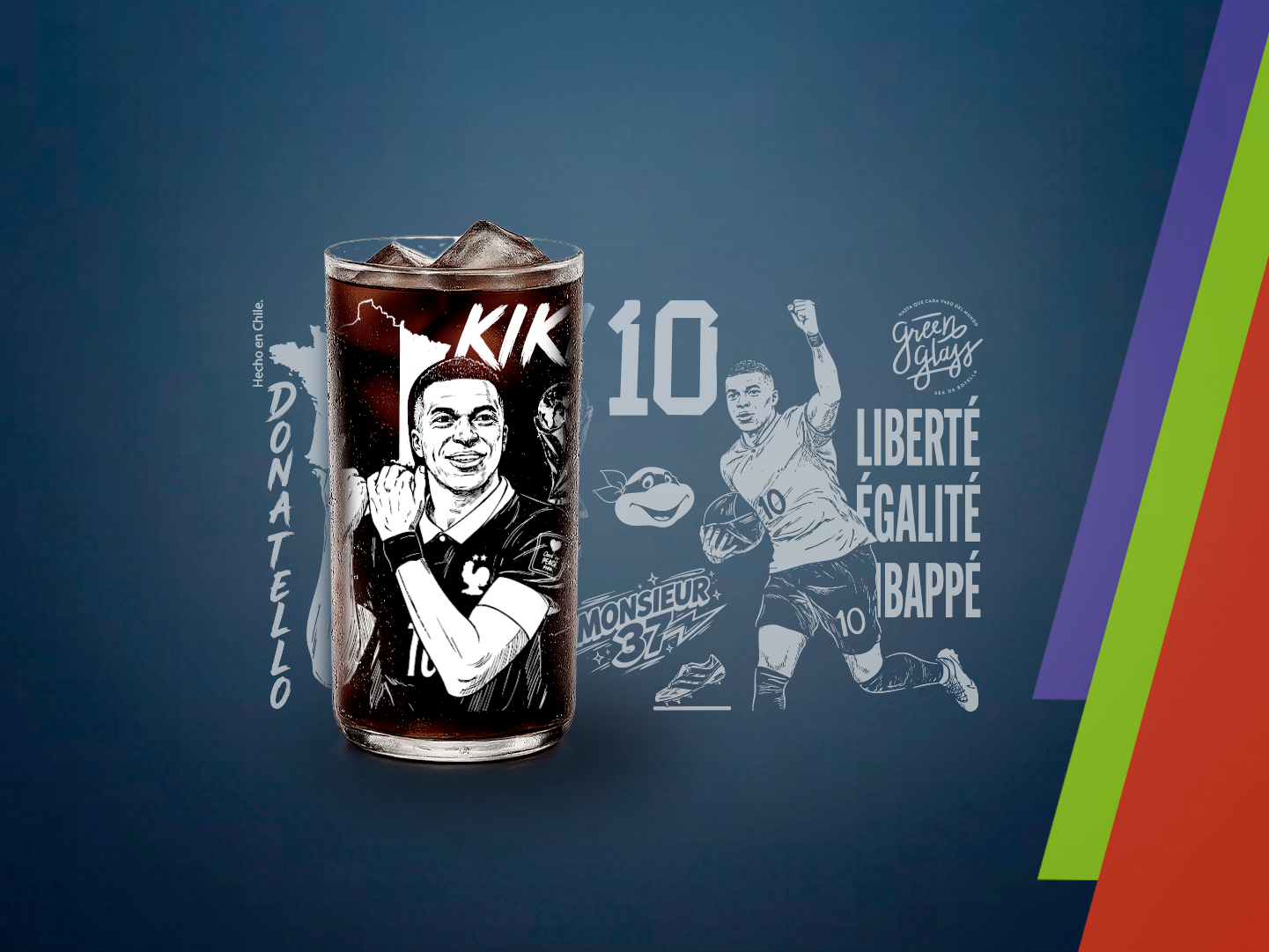 Vaso Kiki GOAT GLASS Color Transparente 500 ml