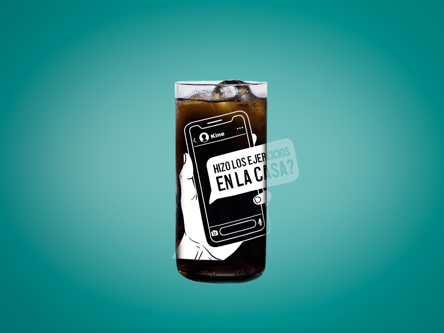 Vaso Los ejercicios Kinesiólogos Color Transparente 500 ml