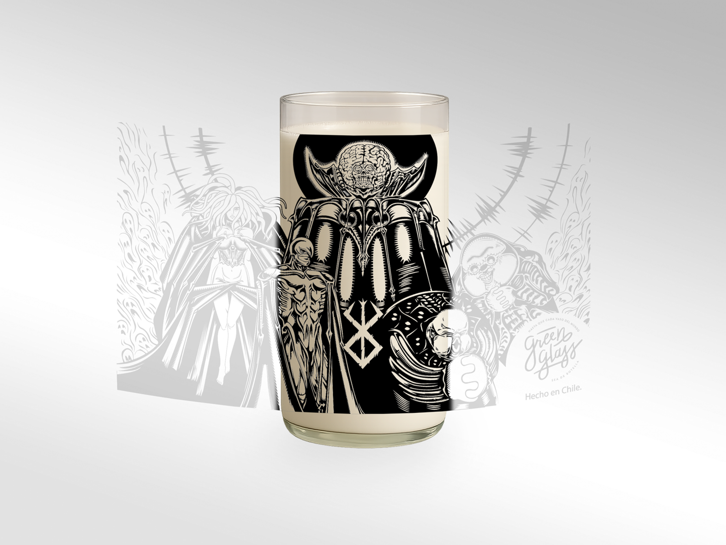 Vaso Mano de Dios Guts Glass Color Transparente 500ml