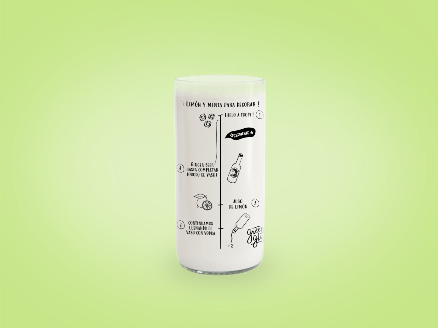 Vaso Moscow Mule Color Transparente 500ml