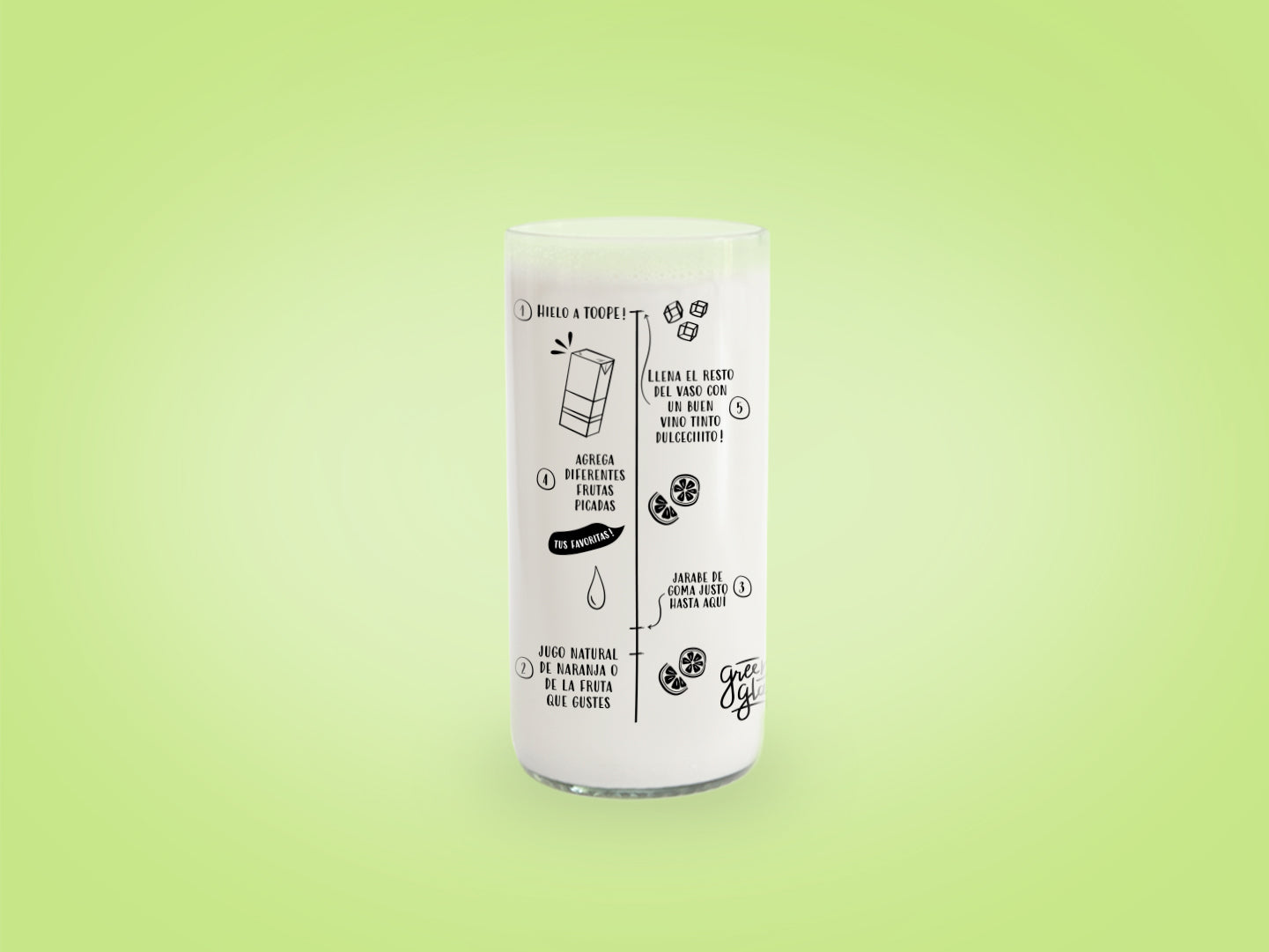 Vaso Sangría Color Transparente 500ml