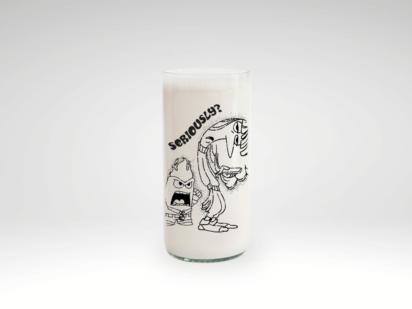 Vaso Seriously? Intensa-Mente 2: Celébrate Color Transparente 500ml