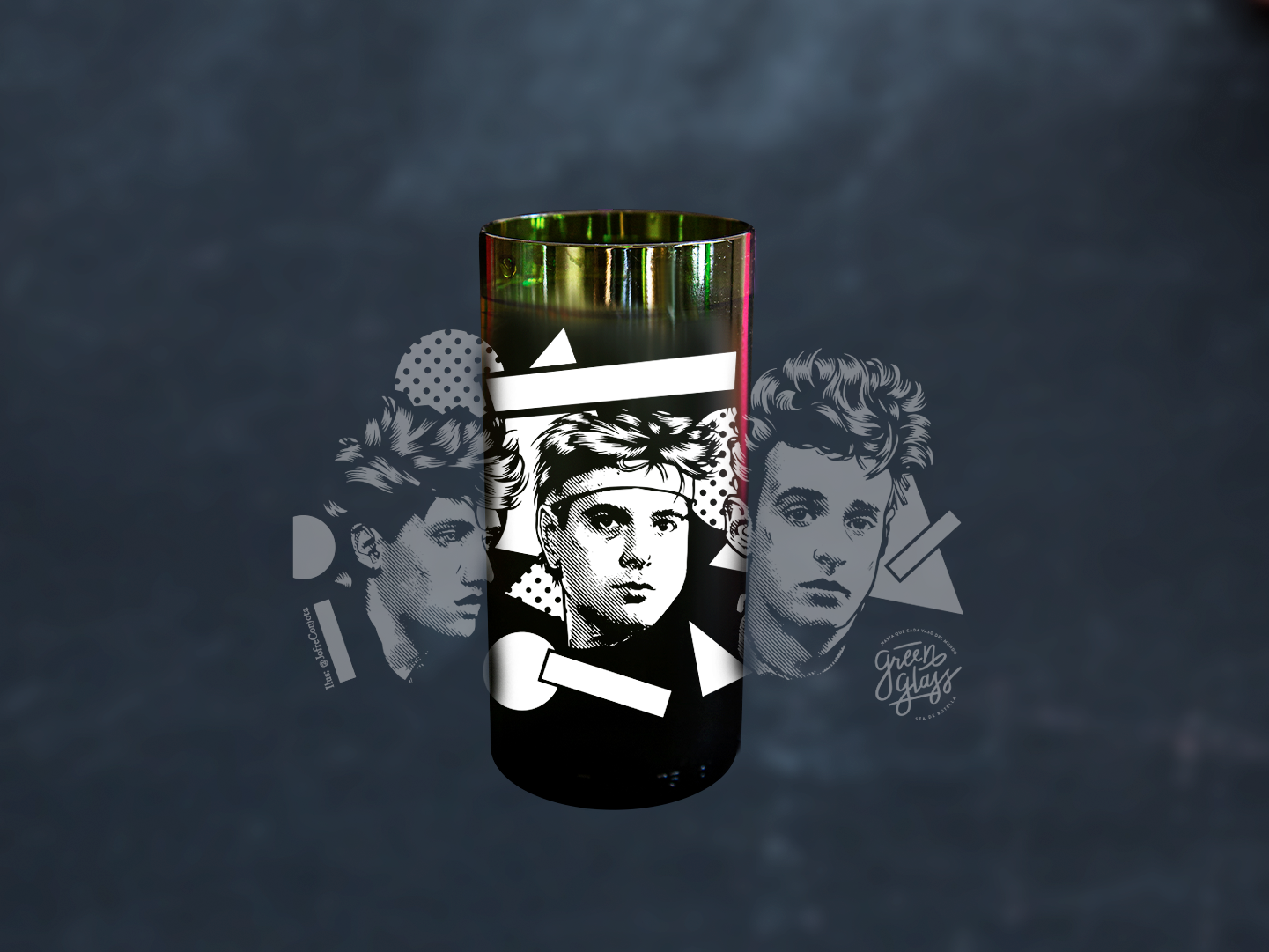 Rock Argentino - Juego de 6 Vasos - 500 ml