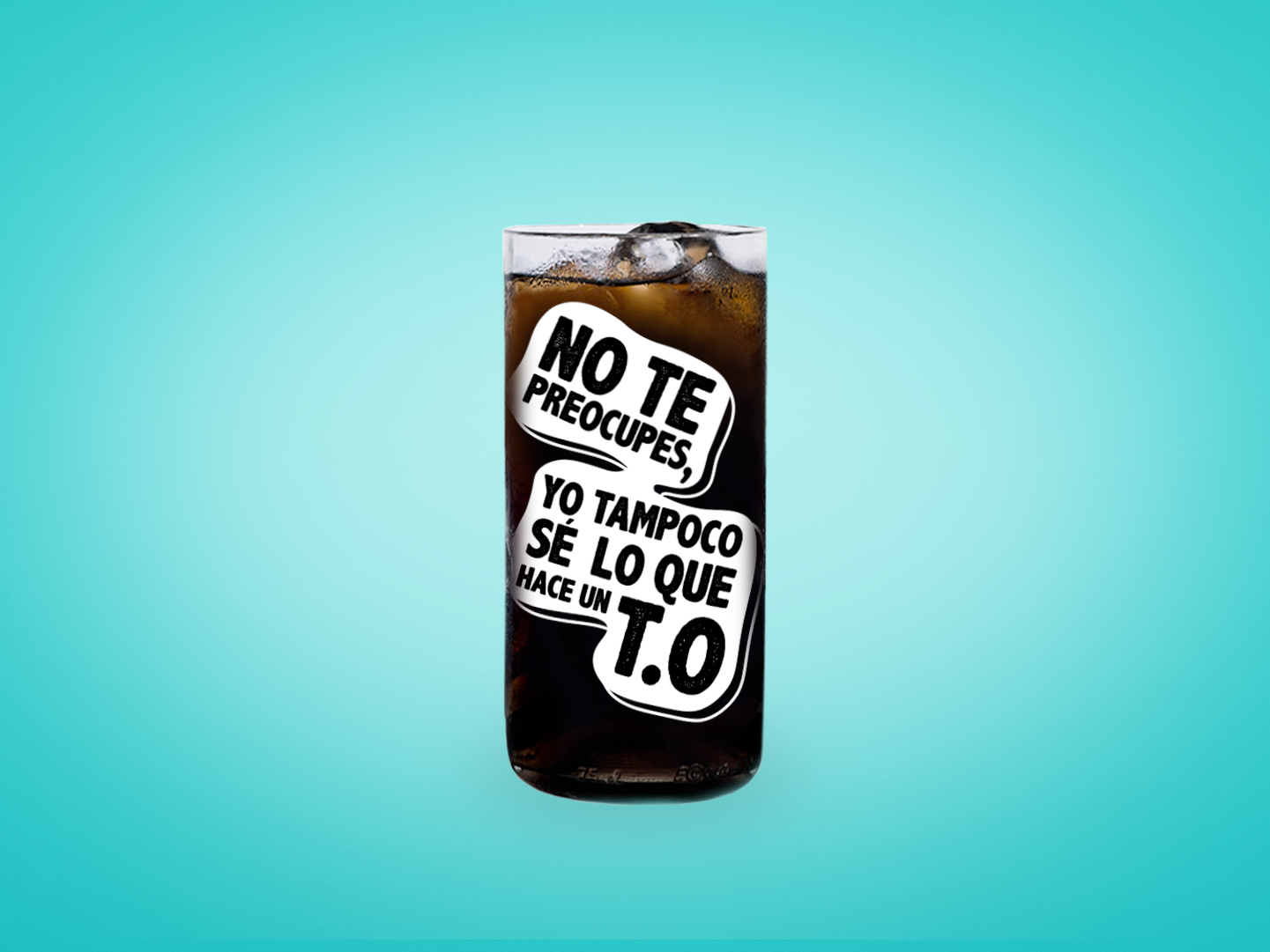 Vaso T.O Terapeutas Color Transparente 500 ml