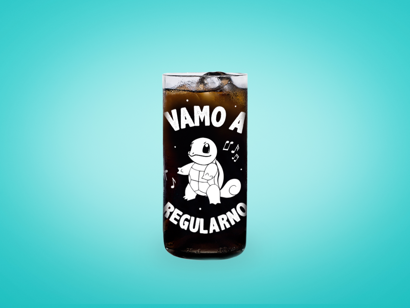 Vaso Vamo a regularno Terapeutas Color Transparente 500 ml