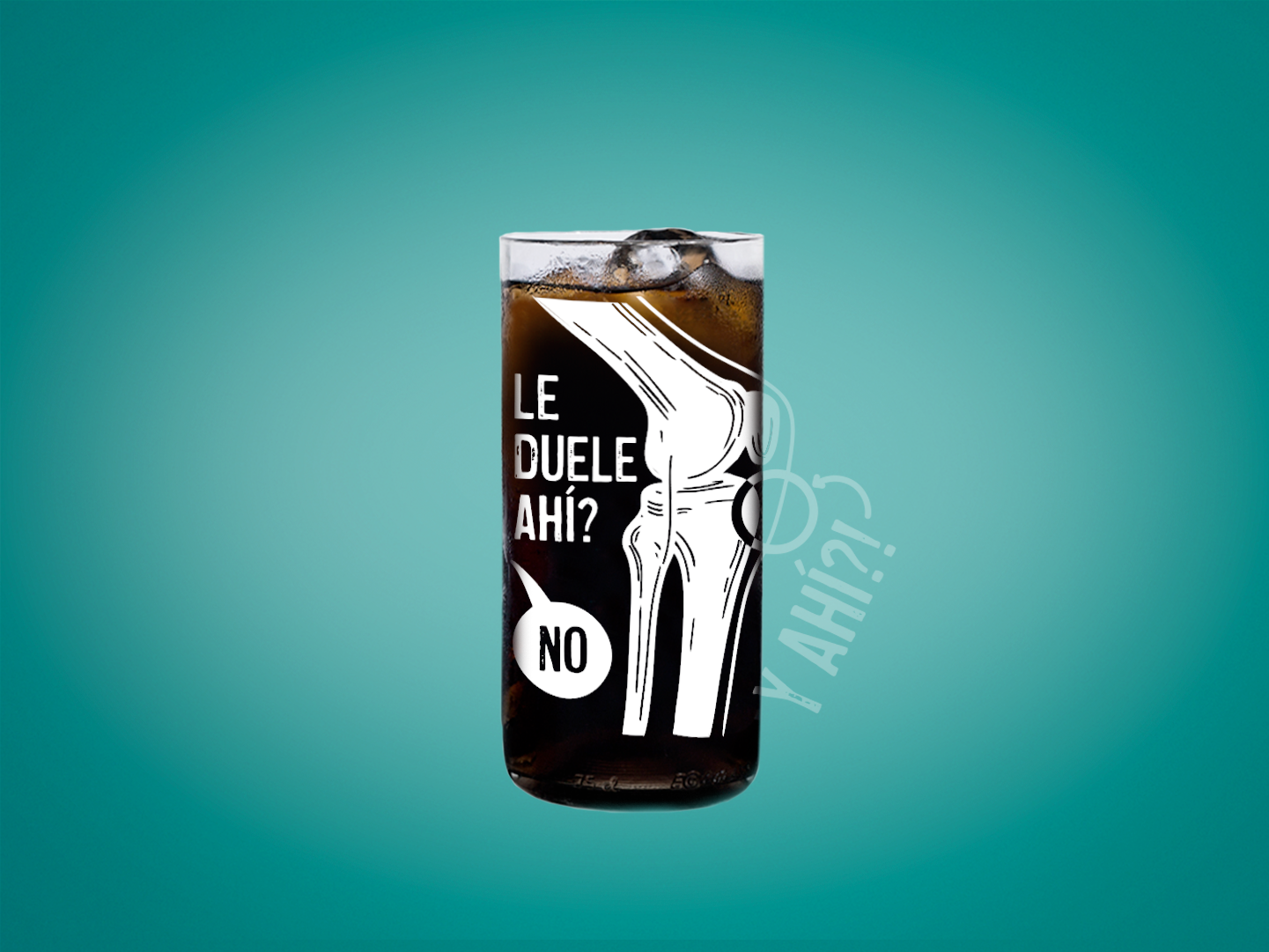 Vaso Y ahí? Kinesiólogos Color Transparente 500 ml