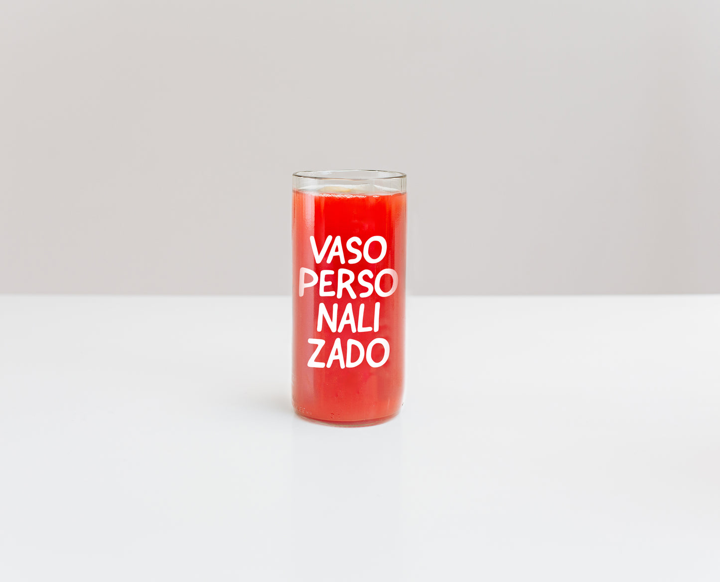 Vaso Green Glass En Caja Regalo Corporativo Premium