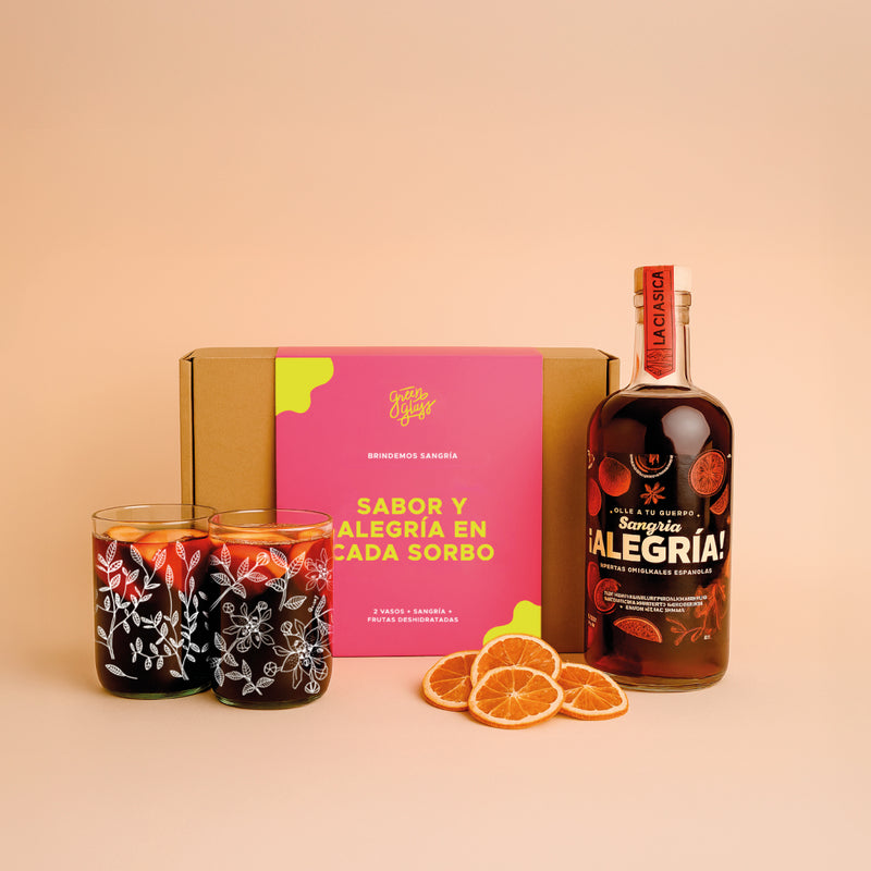 Vasos + sangría