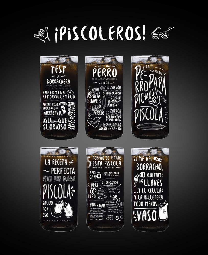 Colección Piscoleros de Green Glass