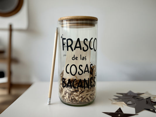 Frasco de las Cosas Bacanes