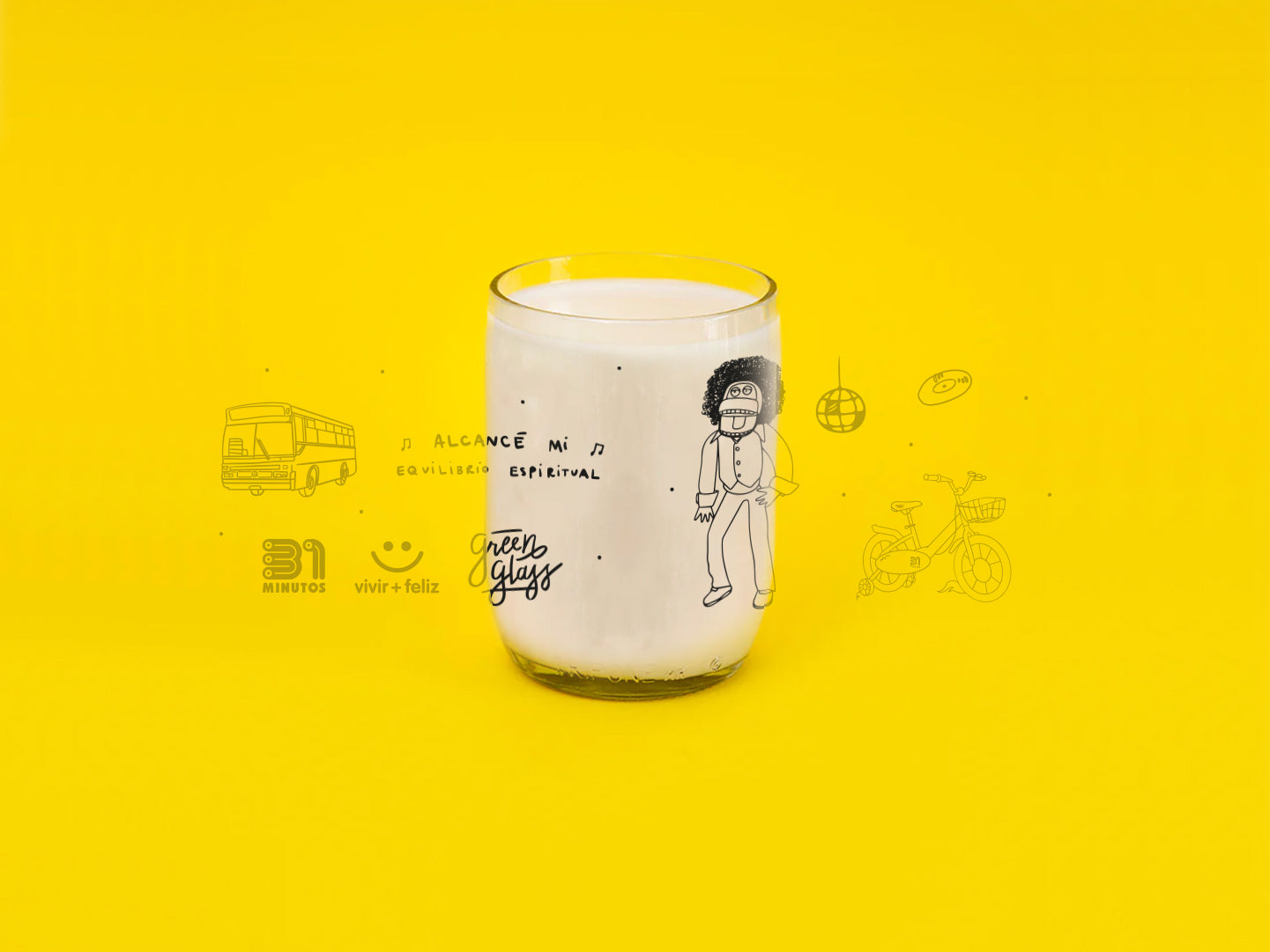 Vaso Mi equilibrio espiritual de Freddy Turbina 31 minutos - 200ml