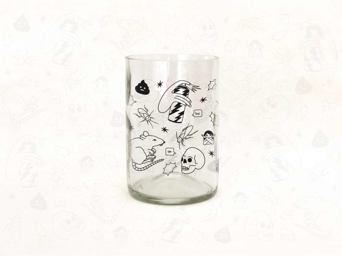 Velita Espanta Weas - Aroma Vainilla - Transparente