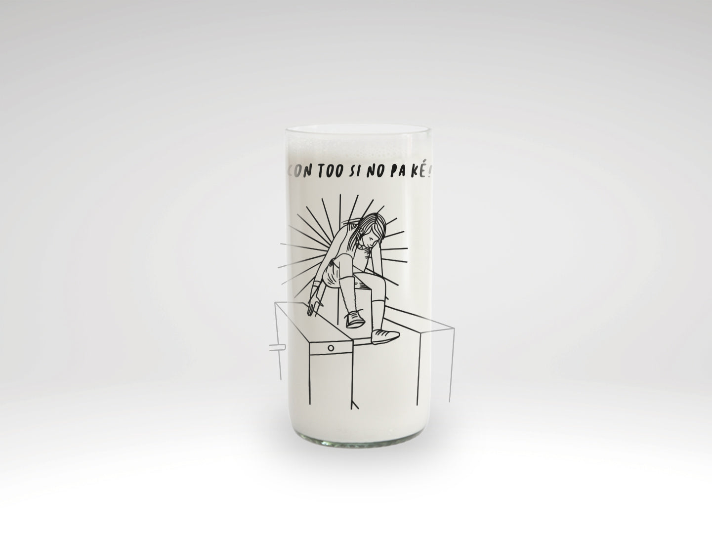 Superhéroes Chilenos Juego de 6 Vasos