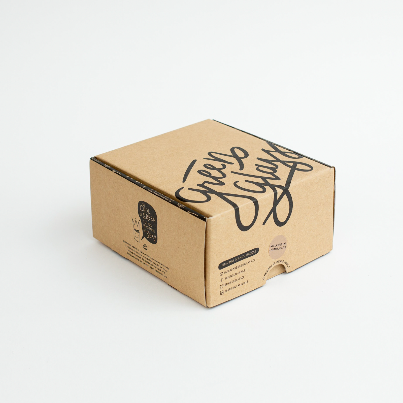 Caja madera con fragancia y porta móvil - regalo personalizado