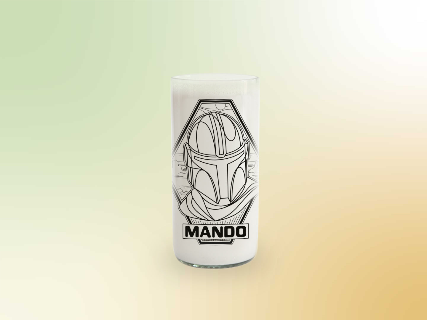 MANDALORIAN 3 - JUEGO DE 6 VASOS