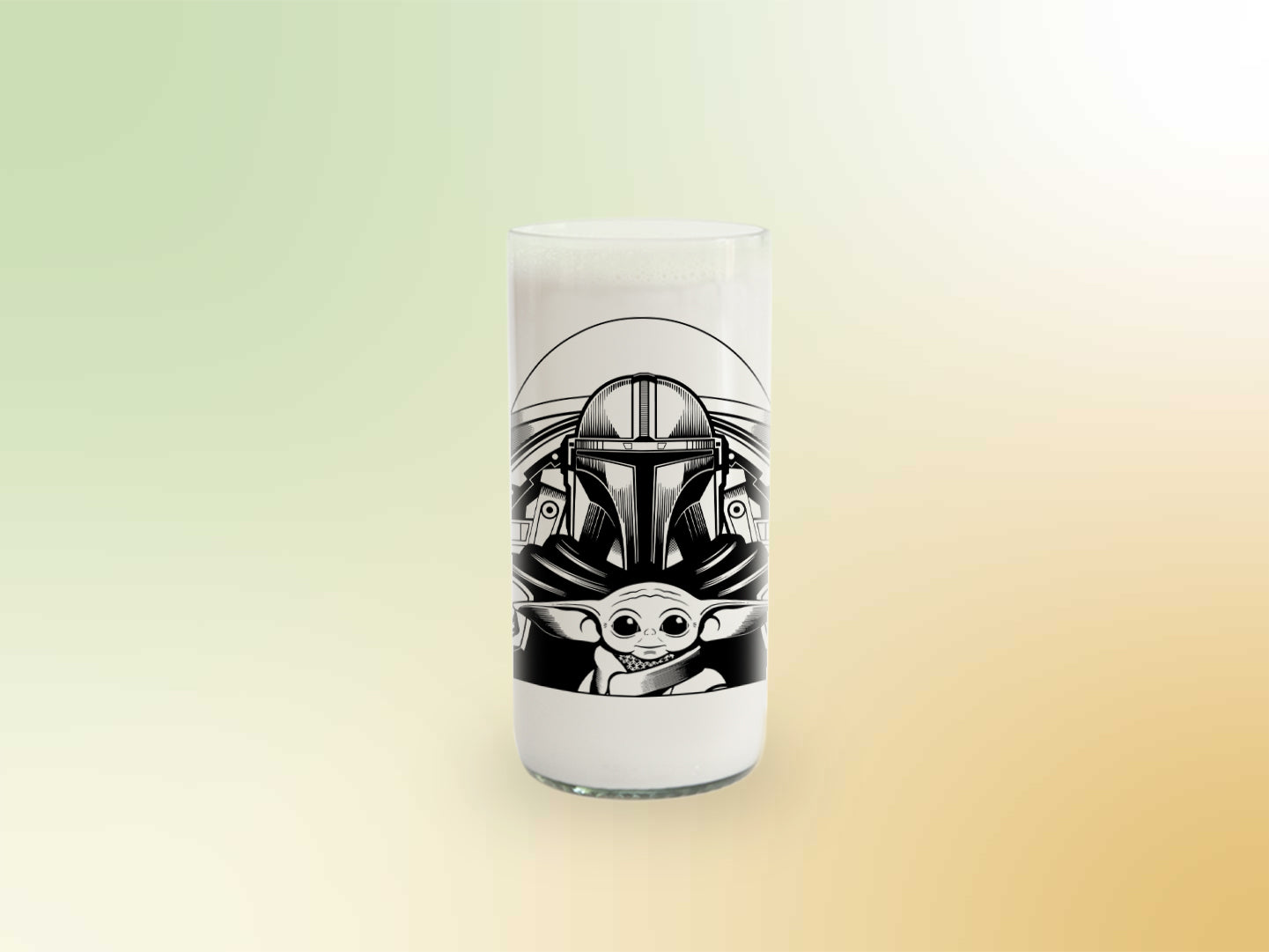 MANDALORIAN 3 - JUEGO DE 6 VASOS - 500 ml