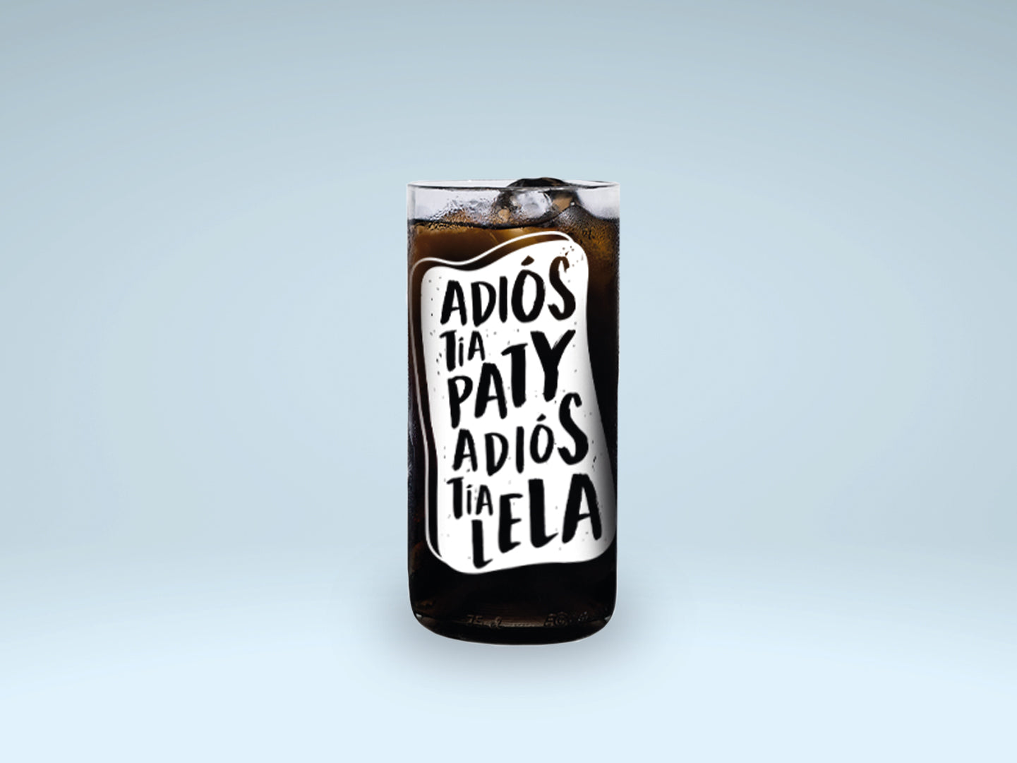 ADIÓS TÍA PATY - Virales Vasos Piscoleros Green Glass