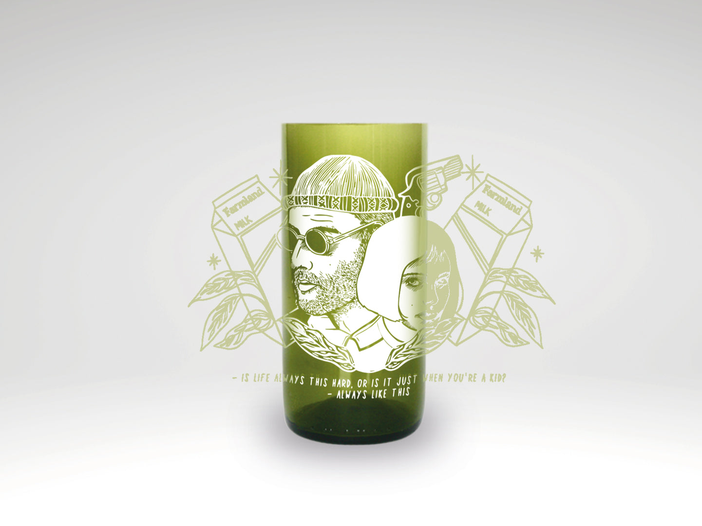 PERFECTO ASESINO - Vasos Cinéfilos Green Glass