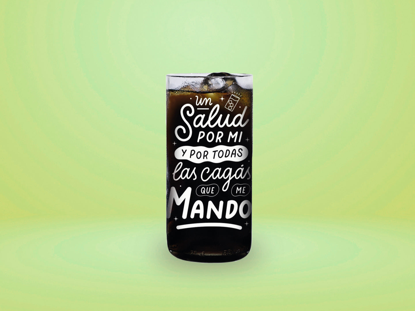 Hoy me lanzo - Juego de 6 Vasos - 500 ml