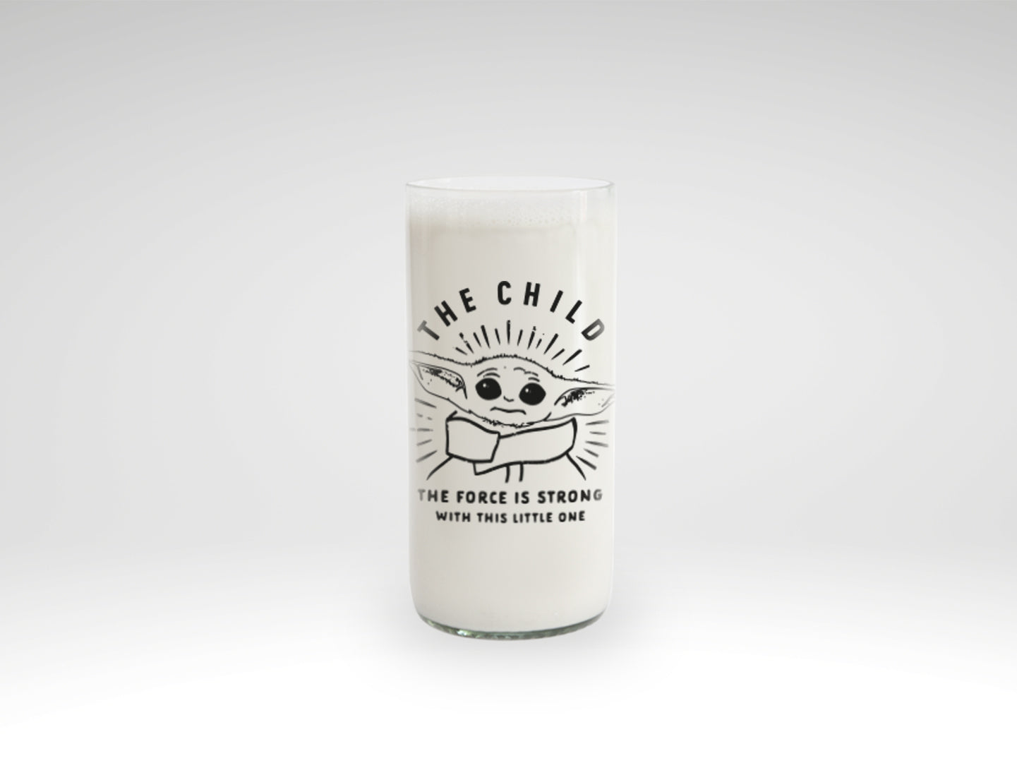 Vaso The Child the force de la serie Mandalorian 1 - trans 500ml