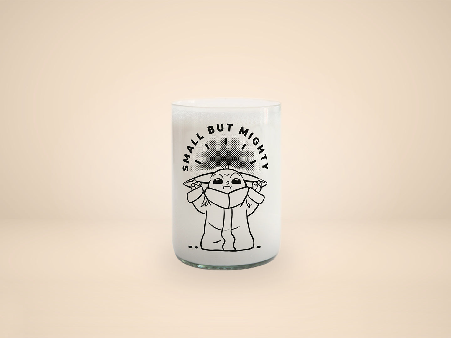 Vaso Grogu fuerte de Star Wars - Grogu color transparente 330ml