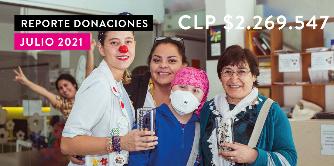 Reporte de Donaciones Julio 2021
