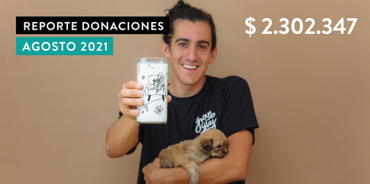 Reporte de Donaciones Agosto 2021