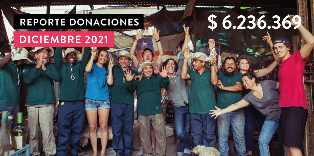 Reporte de Donaciones Diciembre 2021